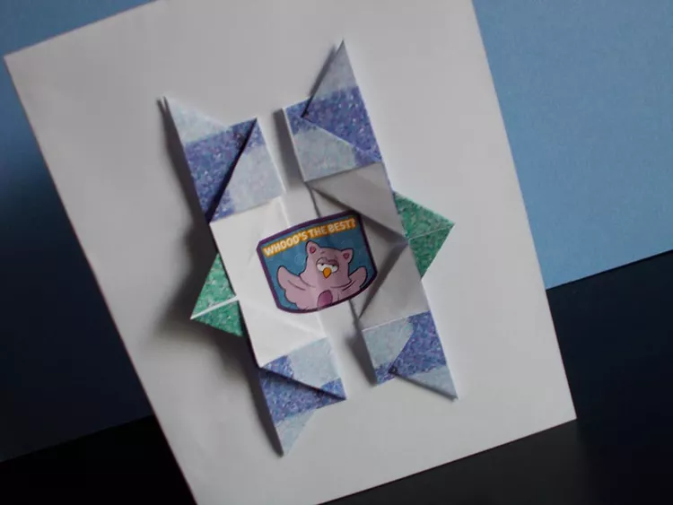 10 Ý Tưởng Tạo Thiệp Chúc Mừng Với Nghệ Thuật Gấp Giấy Origami 