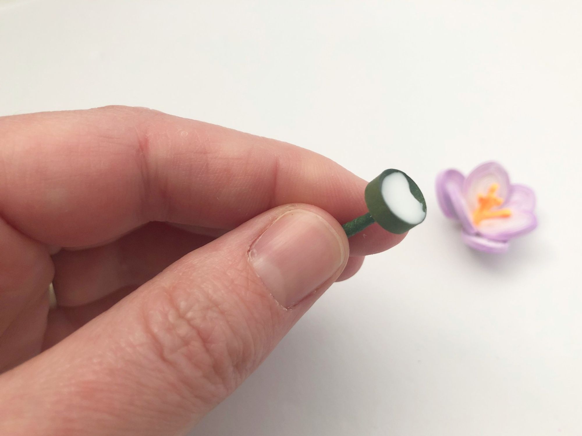 Hướng dẫn làm cành hoa bằng nghệ thuật quilling